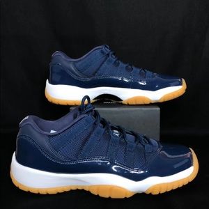 JORDAN 11 Low Midnight Blue GS 6.5